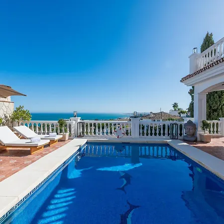With Sea Views & Heated Pool Holiday home Benalmadena